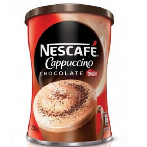 Detalhes do produto Cappuccino Nescafe 200Gr Nestle Chocolate