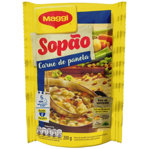 Detalhes do produto Sopao Maggi 200Gr Nestle Carne Panela