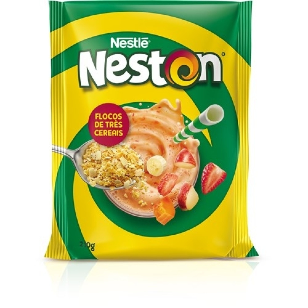 Detalhes do produto Neston 3 Cereais Sache 210Gr Nestle .