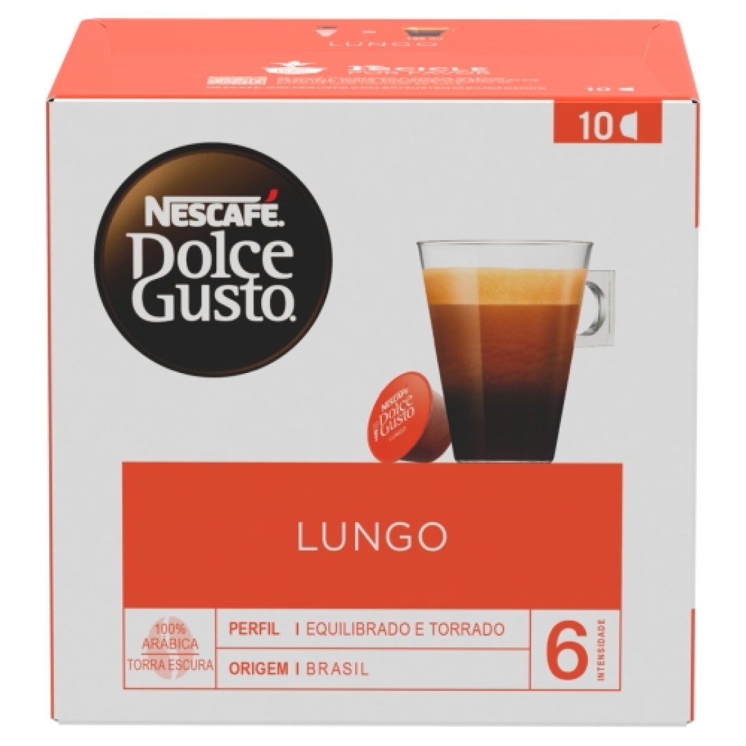 Detalhes do produto Cafe Dolce Gusto Capsula 10Un Nescafe Lungo