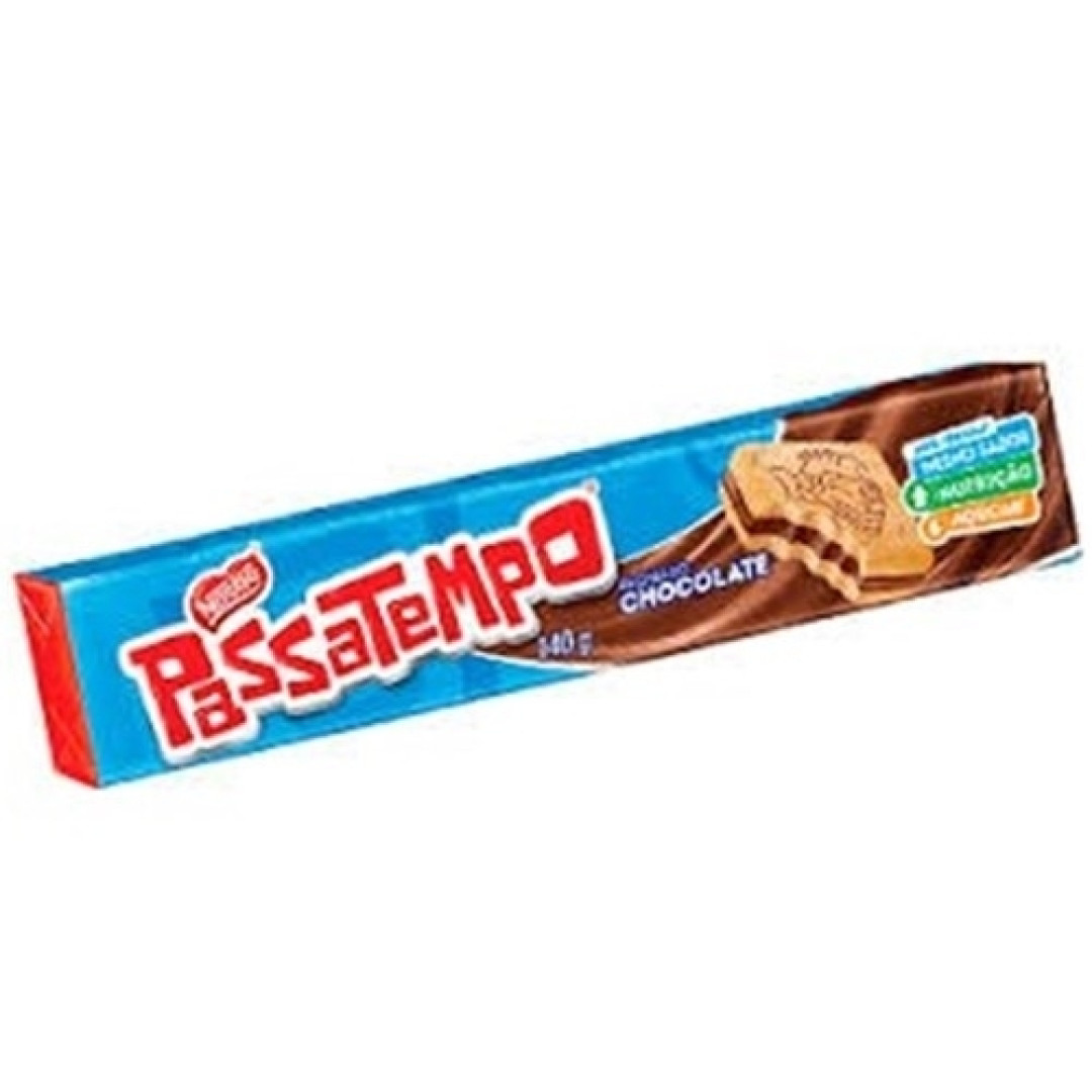 Detalhes do produto Bisc Rech Passatempo 130Gr Nestle Chocolate