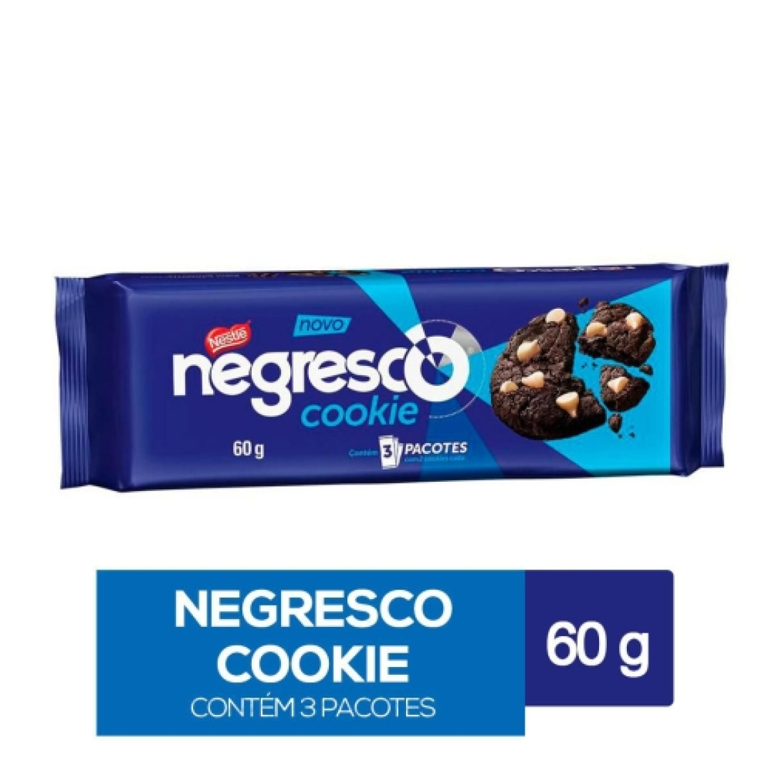 Detalhes do produto Bisc Cookies Negresco 60Gr Nestle Gotas Baunilha