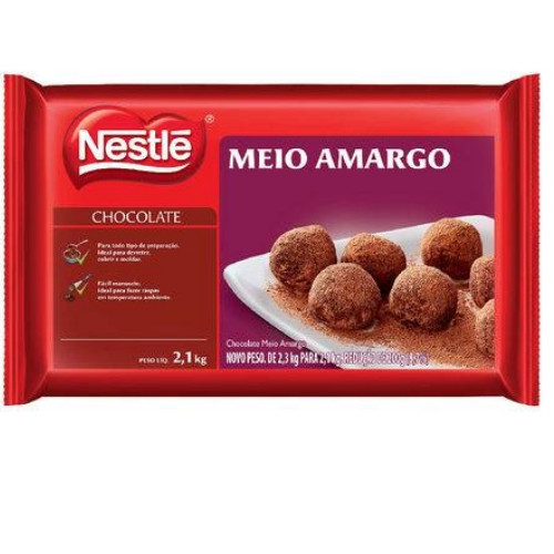 Detalhes do produto Cobert 2,1Kg Nestle Meio Amargo