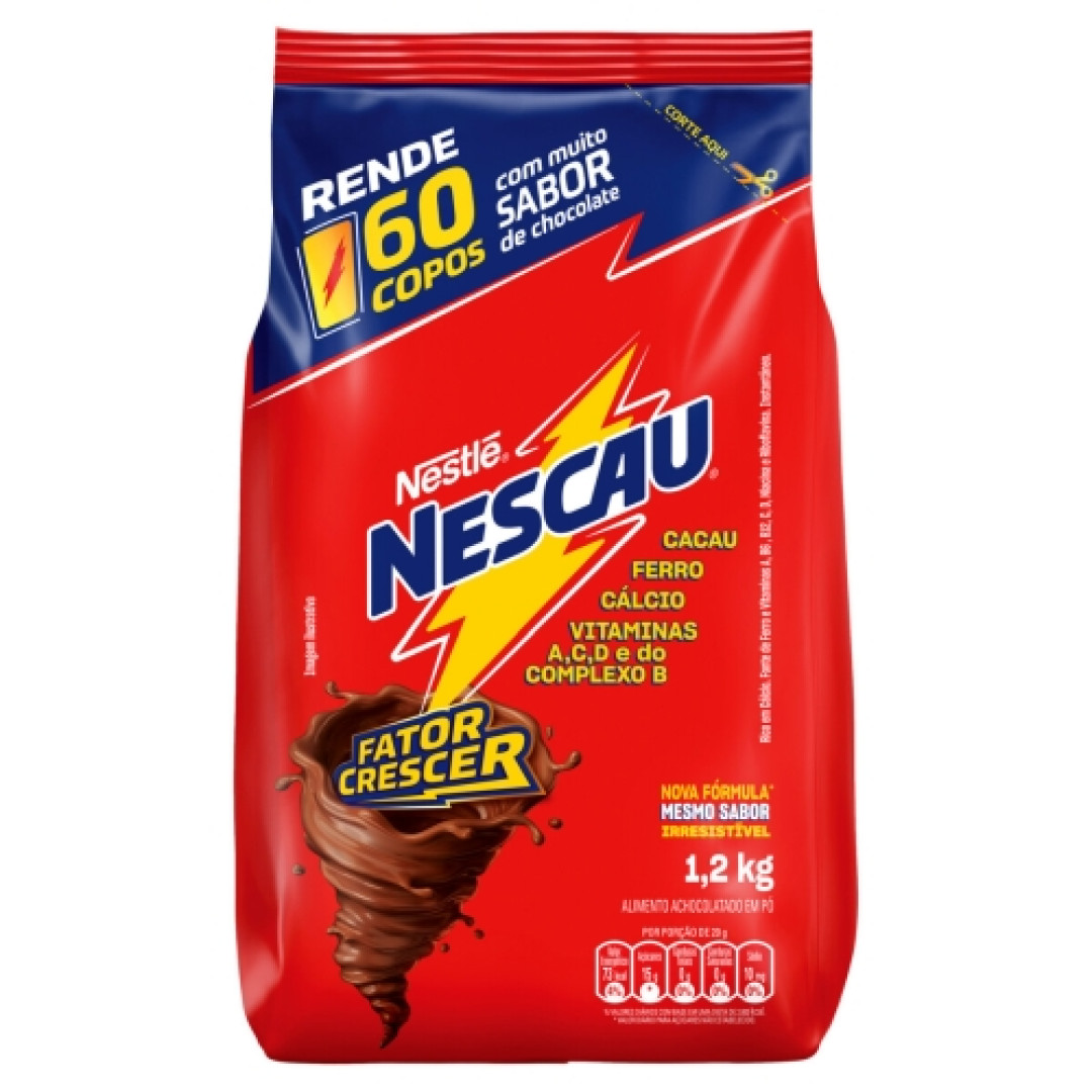 Detalhes do produto Achoc Po Nescau Sc 1,2Kg Nestle Chocolate