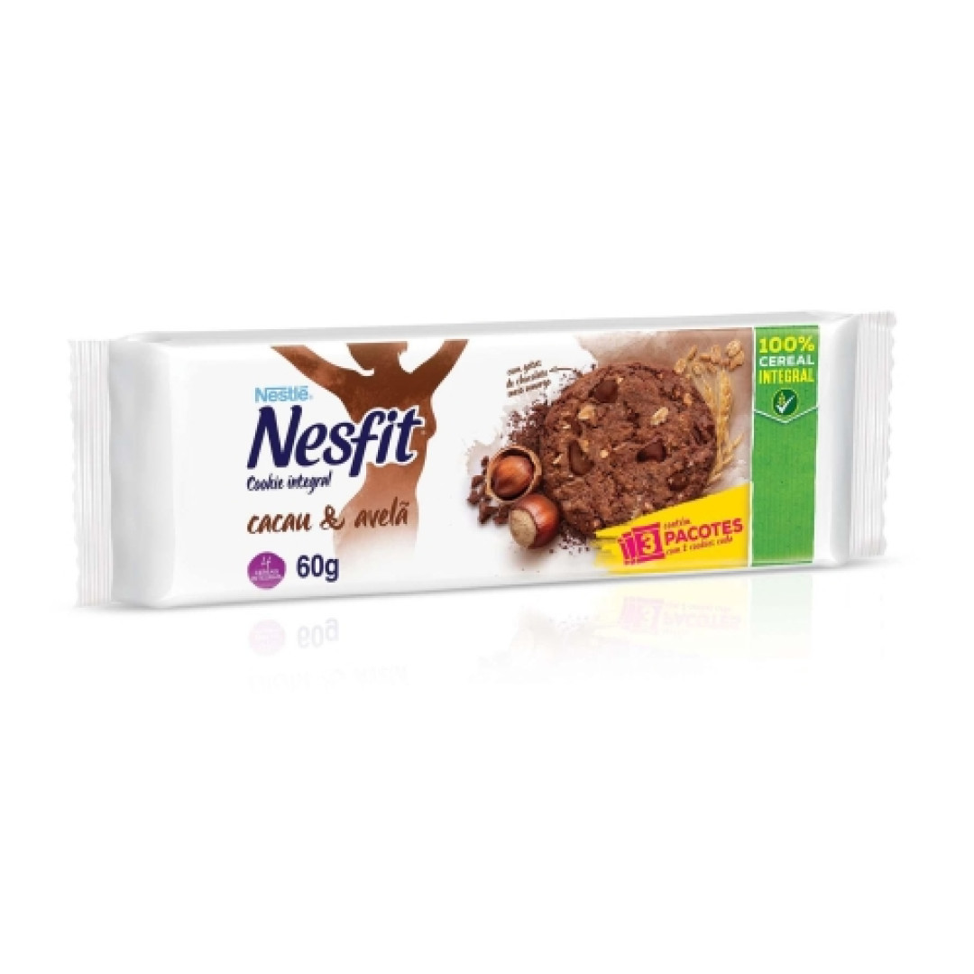 Detalhes do produto Bisc Cookies Integral Nesfit 60Gr Nestle Cacau.avela