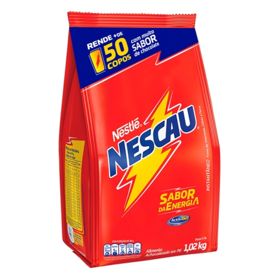 Detalhes do produto Achoc Po Nescau Act Go 1,02Kg Nestle Chocolate