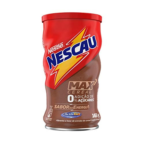 Detalhes do produto Achoc Po Nescau Max Cereal Pt 165Gr Nest Chocolate