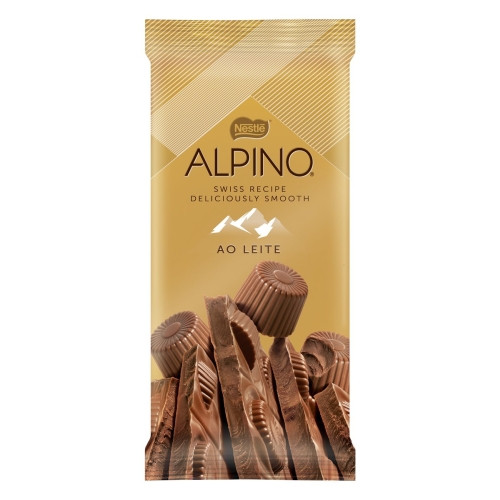 Detalhes do produto Choc Alpino 90Gr Nestle Ao Leite
