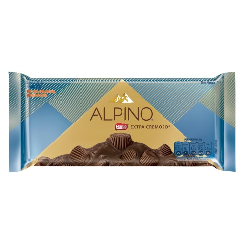 Detalhes do produto Choc Alpino Extra Cremoso 90Gr Nestle Ao Leite