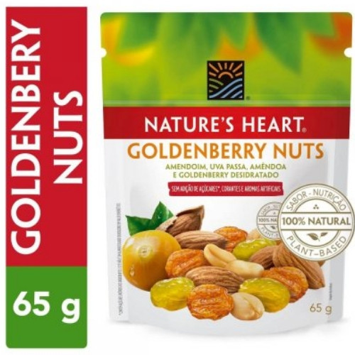 Detalhes do produto Mix Natures Heart 65Gr Nestle Goldenberry