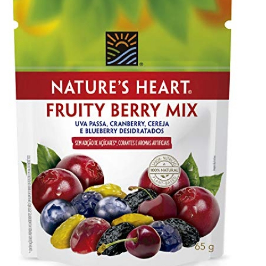 Detalhes do produto Mix Natures Heart 65Gr Nestle Fruitberry