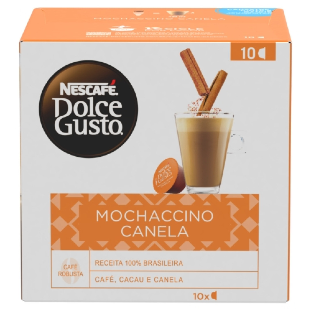 Detalhes do produto Cafe Dolce Gusto Capsula 10Un Nescafe Mochacci.canela
