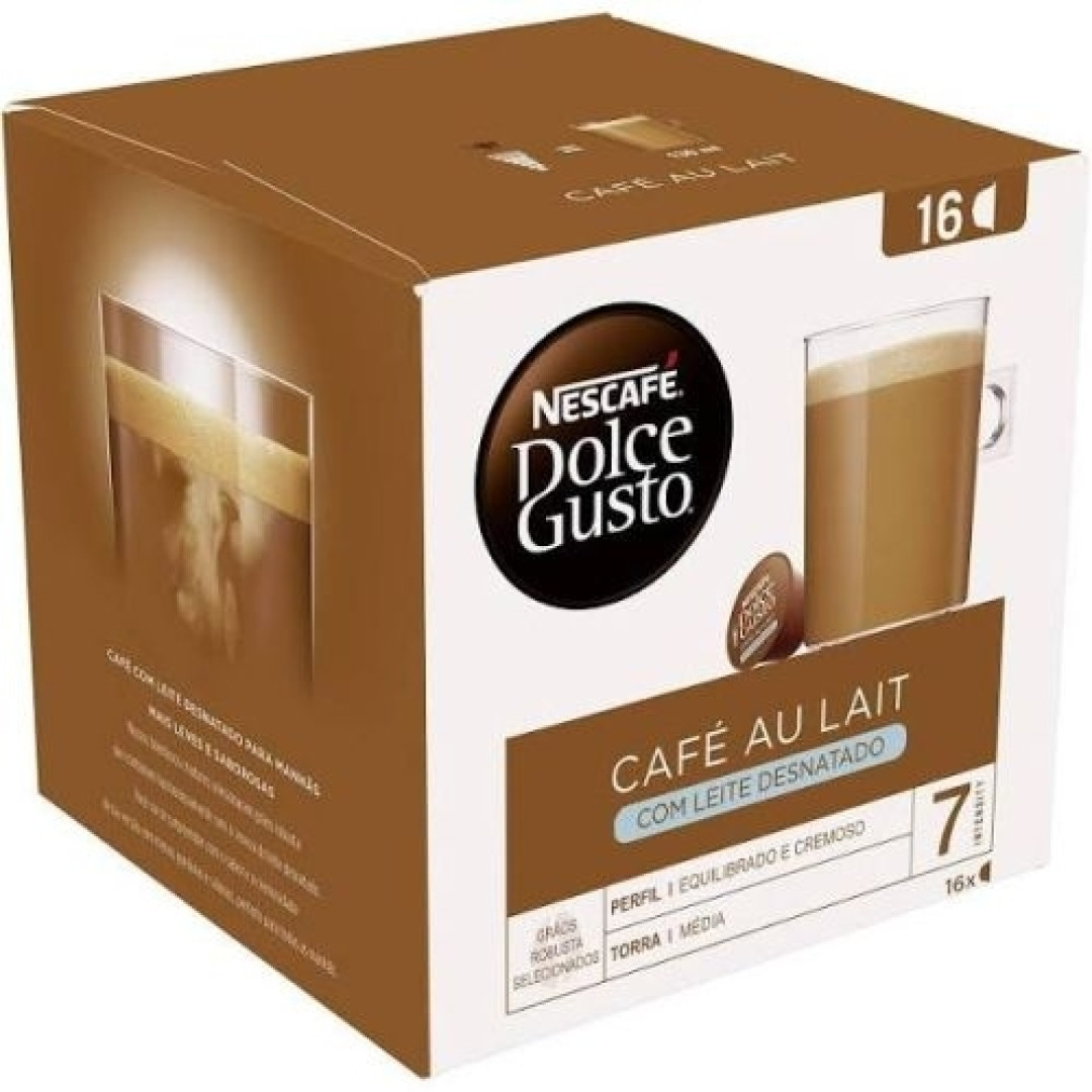 Detalhes do produto Cafe Dolce Gusto Capsula 16Un Nescafe Cafe Lait Desna