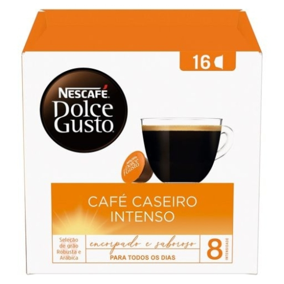 Detalhes do produto Cafe Dolce Gusto Capsula 16Un Nescafe Caseiro Intenso