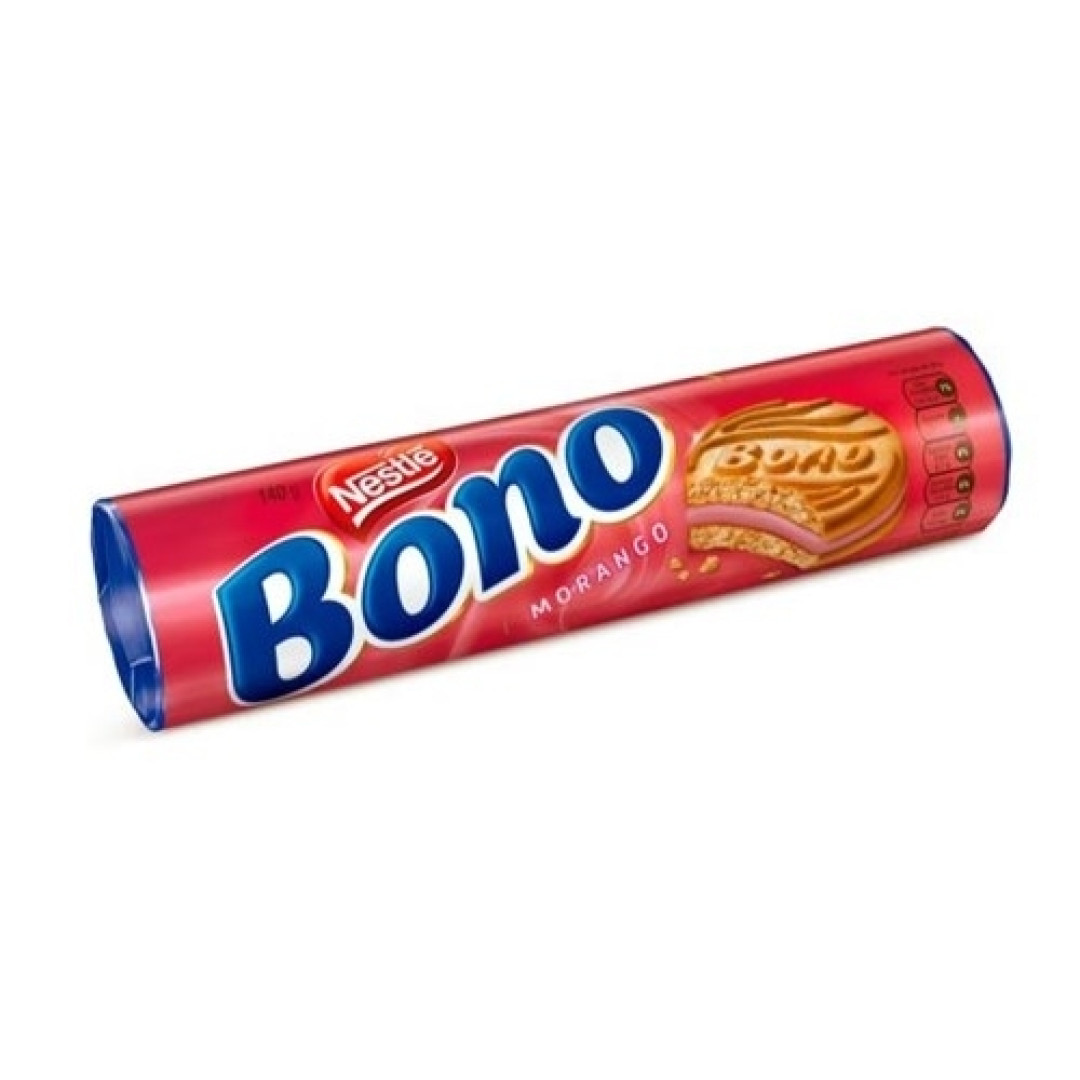 Detalhes do produto Bisc Rech Bono 126Gr Nestle Morango