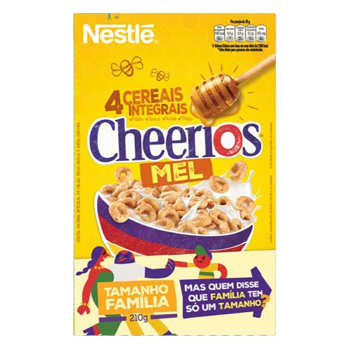Detalhes do produto Cereal Cheerios 210Gr Nestle Mel