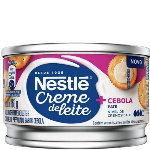 Detalhes do produto Pate Creme Leite Lt 160Gr Nestle Cebola