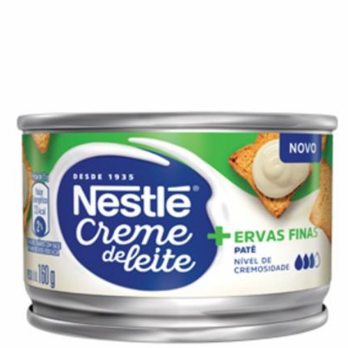 Detalhes do produto Pate Creme Leite Lt 160Gr Nestle Ervas Finas