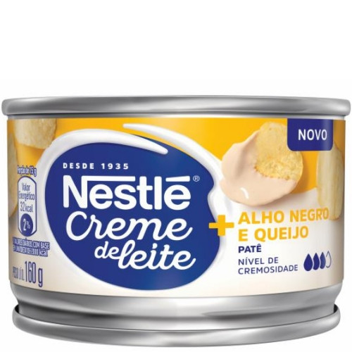 Detalhes do produto Pate Creme Leite Lt 160Gr Nestle Alho Neg.queijo