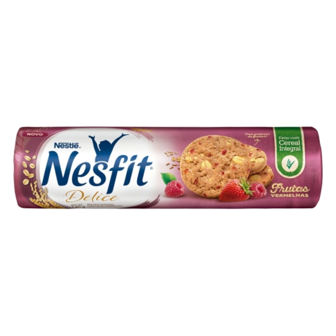 Detalhes do produto Bisc Nesfit Delice 140Gr Nestle Frutas Vermelha