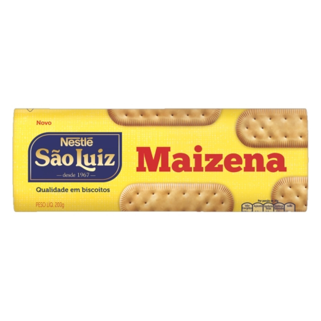 Detalhes do produto Bisc Maizena Sao Luiz 200Gr Nestle Doce