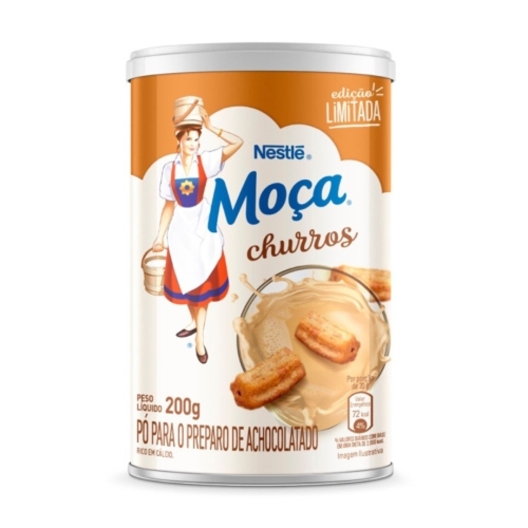 Detalhes do produto Achoc Po Moca Pt 200Gr Nestle Churros