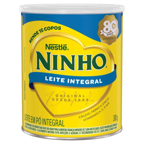 Detalhes do produto Leite Po Ninho Lt 380Gr Nestle Integral
