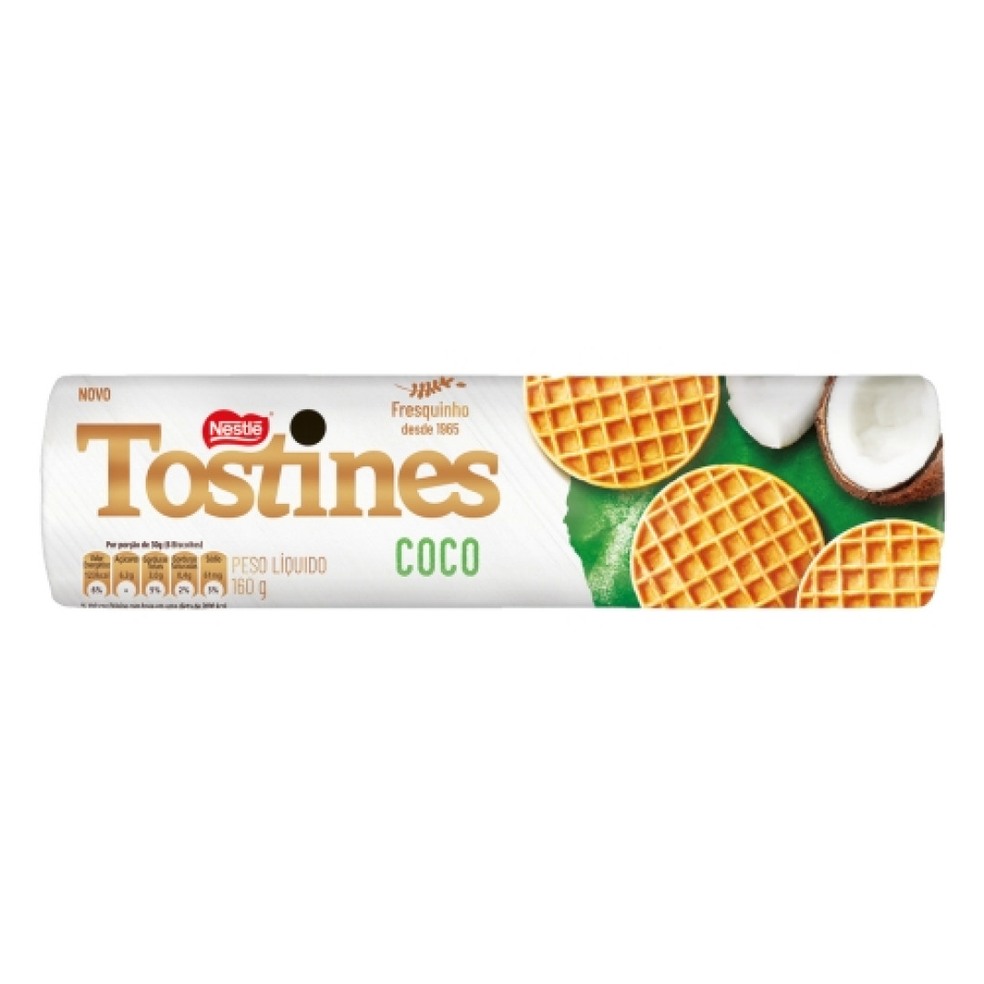 Detalhes do produto Bisc Tostines 160Gr Nestle Coco