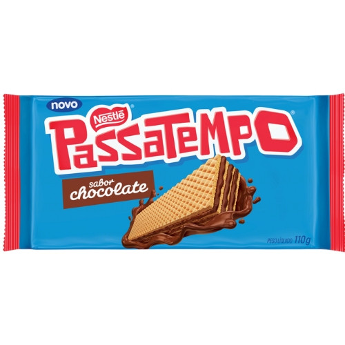 Detalhes do produto Bisc Wafer Passatempo 110Gr Nestle Chocolate