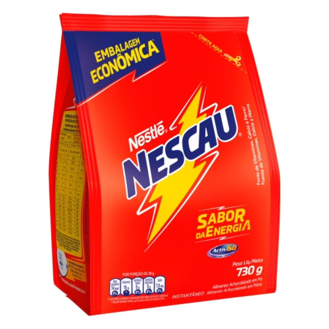 Detalhes do produto Achoc Po Nescau Act Go 730Gr Nestle Chocolate