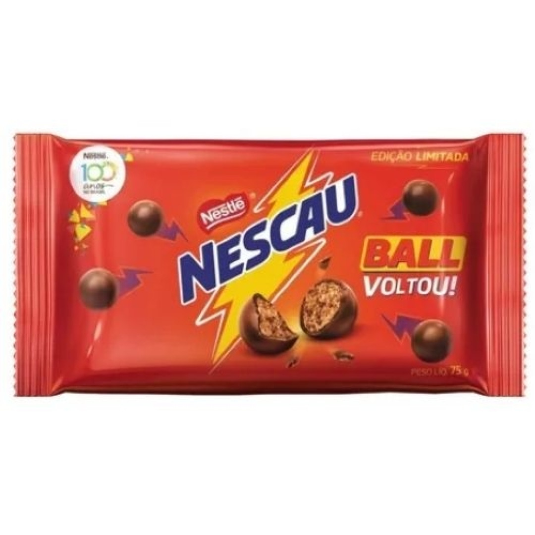 Detalhes do produto Cereal Cob Choc Nescau Ball 75Gr Nestle Chocolate