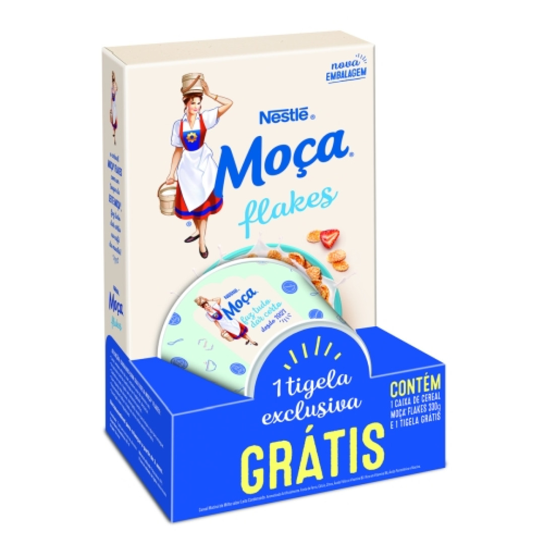 Detalhes do produto Cereal Moca Flakes Tigela 330Gr Nestle .