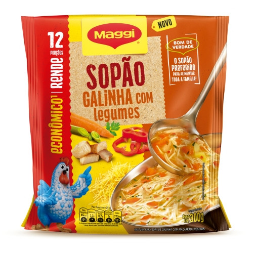 Detalhes do produto Sopao Maggi Fidelini 300Gr Nestle Galinha.legumes