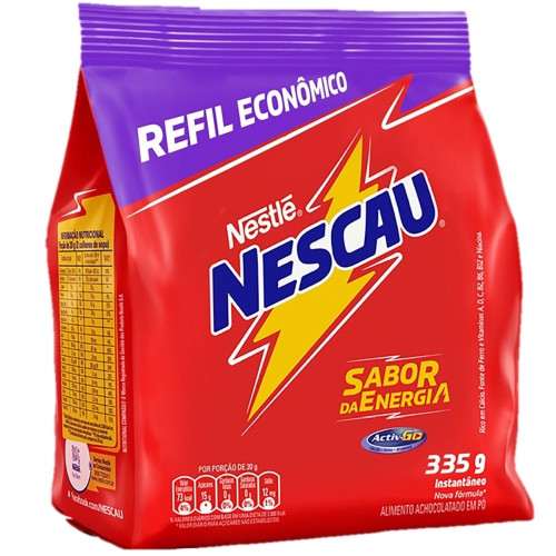 Detalhes do produto Achoc Po Nescau Act Go 335Gr Nestle Chocolate