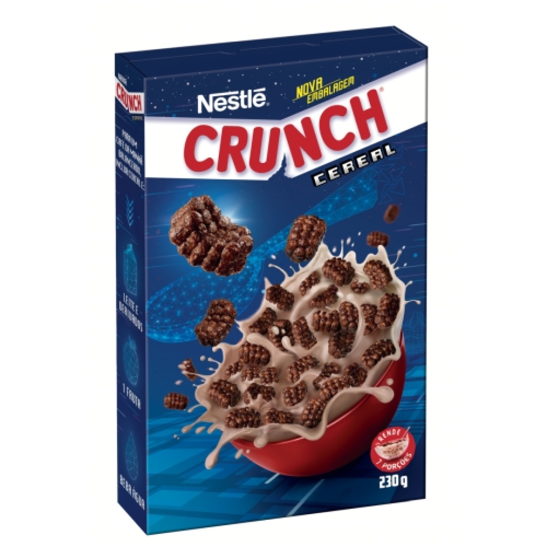 Detalhes do produto Cereal Crunch 230Gr Nestle Chocolate
