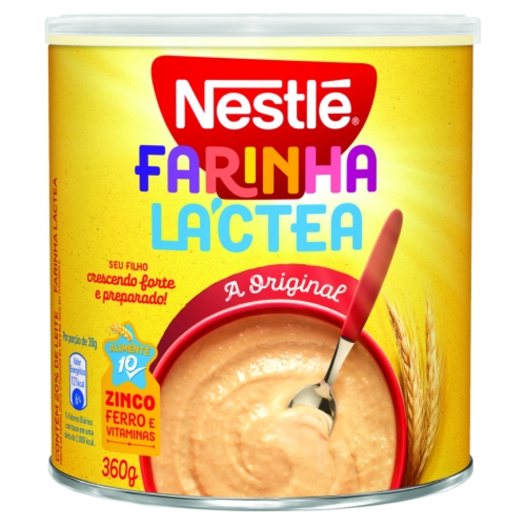 Detalhes do produto Farinha Lactea 360Gr Nestle .