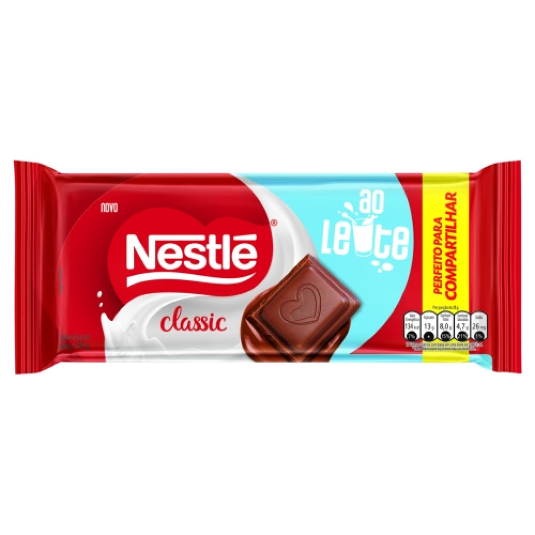 Detalhes do produto Choc Classic 150Gr Nestle Ao Leite