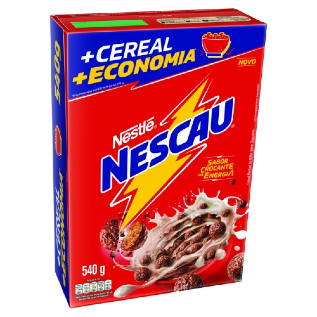 Detalhes do produto Cereal Nescau 540Gr Nestle Chocolate