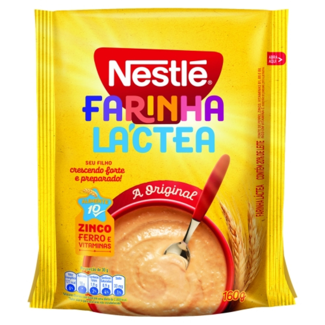 Detalhes do produto Farinha Lactea 160Gr Nestle Original