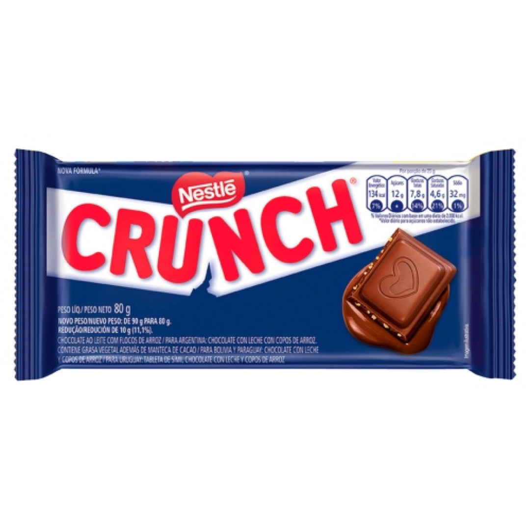 Detalhes do produto Choc Crunch 80Gr Nestle Crocante