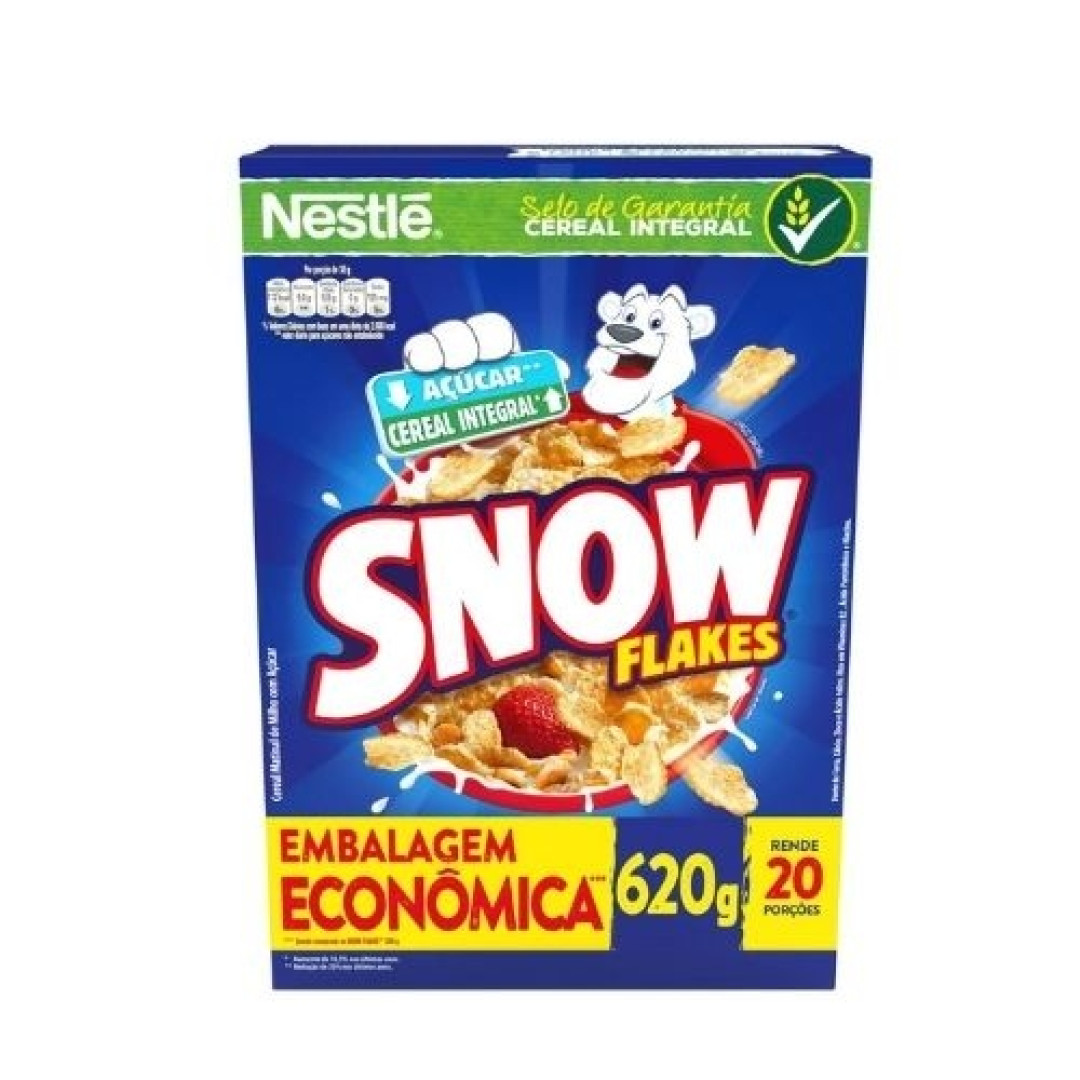 Detalhes do produto Cereal Snow Flakes Dp 620Gr Nestle .