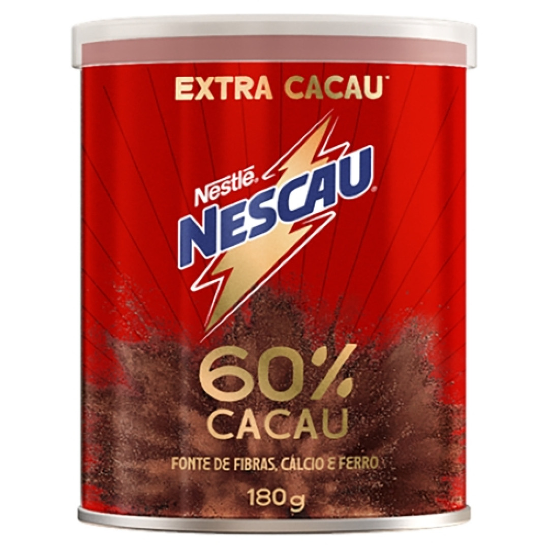 Detalhes do produto Achoc Po Nescau 60% 180Gr Nestle Chocolate