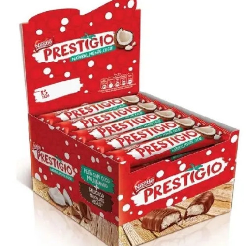 Detalhes do produto Choc Prestigio 30X33Gr Nestle Coco