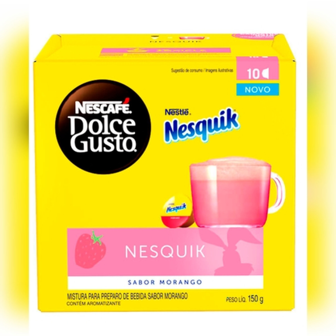 Detalhes do produto Cafe Dolce Gusto Capsula 10Un Nescafe Nesquik