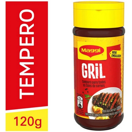 Detalhes do produto Tempero Maggi Grill 120Gr Nestle .