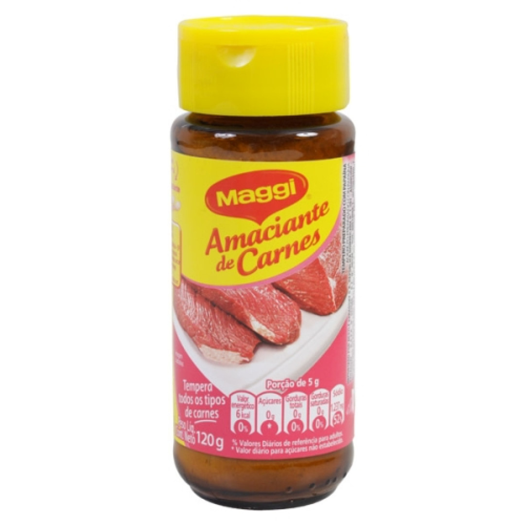Detalhes do produto Amaciante Para Carne Maggi 120Gr Nestle Carne