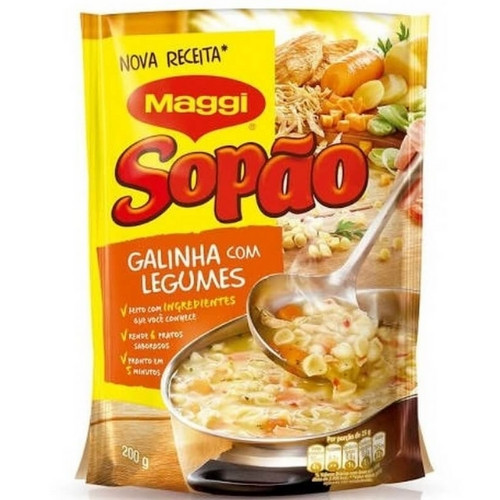 Detalhes do produto Sopao Maggi 200Gr Nestle Galinha.legumes