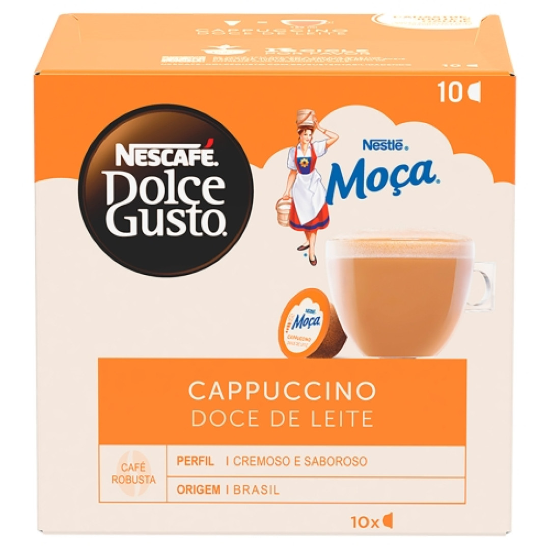 Detalhes do produto Cafe Dolce Gusto Capsula 10Un Nescafe Capuccino.dc Le