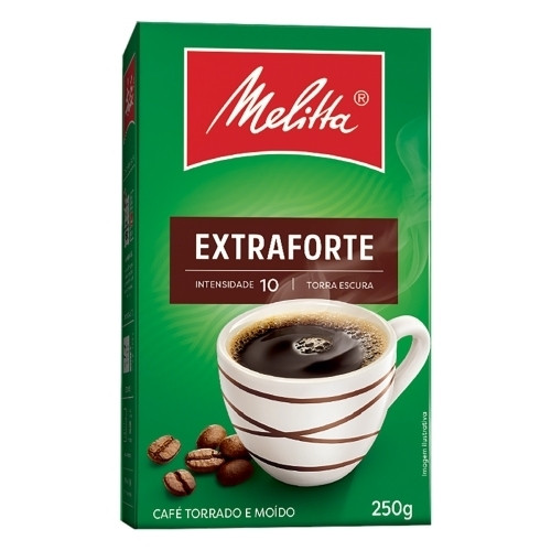 Detalhes do produto Cafe Torr/moido 250Gr Melitta Extra Forte