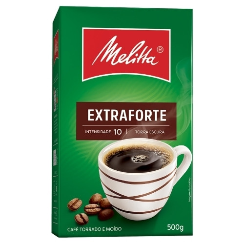 Detalhes do produto Cafe Torr/moido 500Gr Melitta Extra Forte